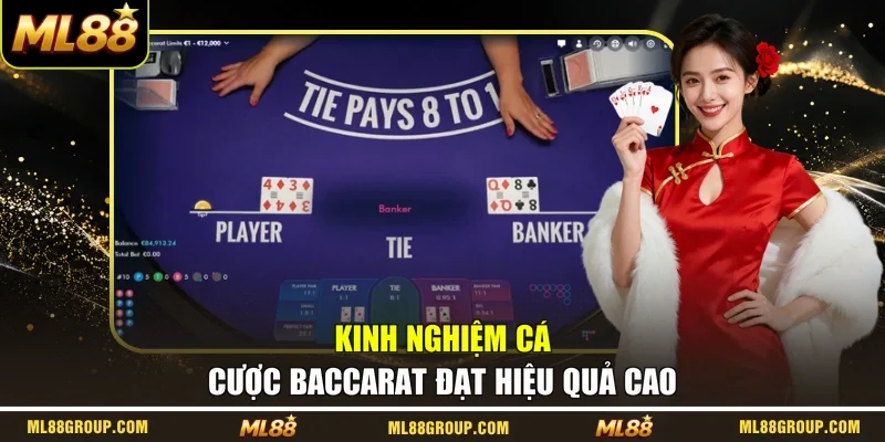 Kinh nghiệm cá cược baccarat đạt hiệu quả cao